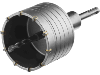 Коронка по бетону SDS Plus 75мм в сборе с державкой Коронка по бетону SDS Plus 75мм в сборе с державкой