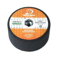 Шарошка бакелитовая прямая Green TECH-NICK D100/M14/№120 Шарошка бакелитовая прямая Green TECH-NICK D100/M14/№120